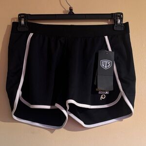 Black and White Women's Athletic Shorts